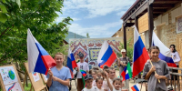 День Государственного флага России отметили в Кайтагском районе - Кайтагский район